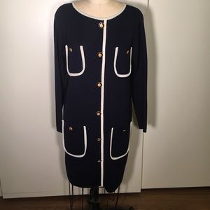 Nautical Inspired Knit Dress